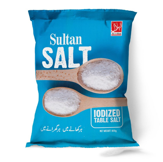 Sultan Salt Iodized 800g